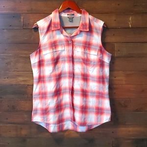 NOWT Eddie Bauer sleeve less shirt large